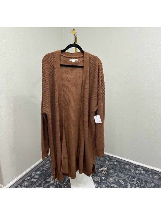 O'Neill Sweaters - ONeill Kerry Knit Duster Long Open Front Cardigan Sweater Womens Size M/L NEW